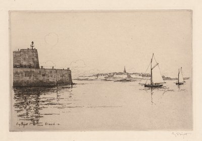 Saint-Malo visto da Dinard da Eugene Bejot