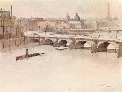 Il Pont Neuf, 1915 da Eugene Bejot