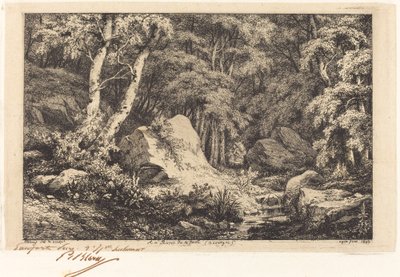 Au ravin de la faille, Auvergne da Eugene Bléry