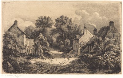Le chemin de Garens da Eugene Bléry