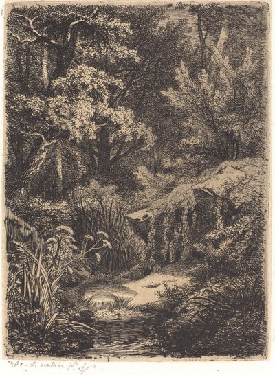Le petit ruisseau, pubblicato 1849 da Eugene Bléry