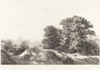 Querce nella Vaux de Cernay da Eugene Bléry
