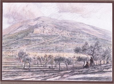 Assisi da Eugene Burnand