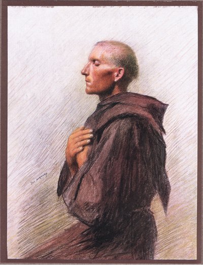 Frate Burnard di Quintavelle da Eugene Burnand