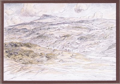 Monte La Verna da Eugene Burnand