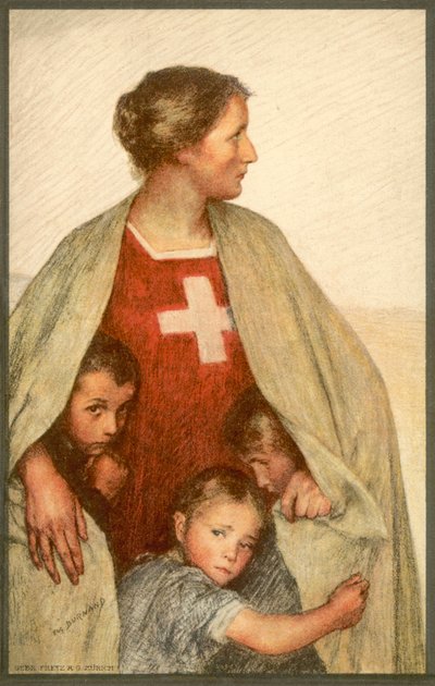 Croce Rossa Svizzera da Eugene Burnand