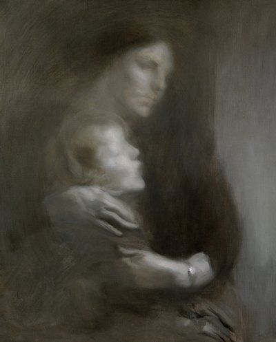 Maternità (Sofferenza) da Eugène Carrière