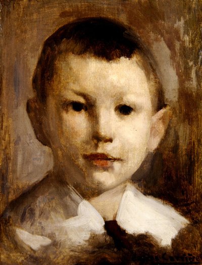 Studio per il ritratto di Marcel Lacarriere da Eugène Carrière