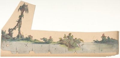 Progetto per un set scenico all