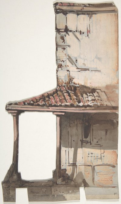 Progetto per un set teatrale all