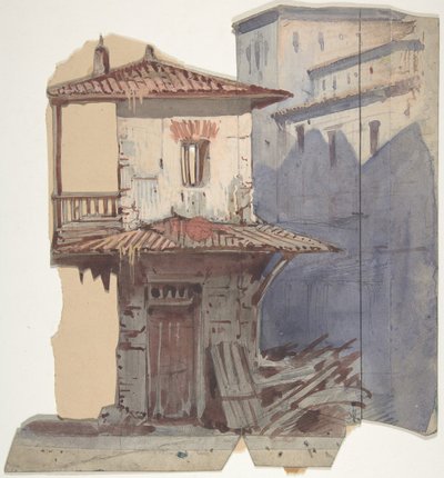 Progetto per un set scenico all