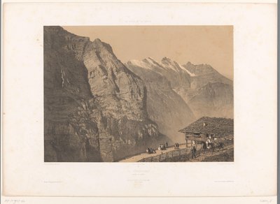 Vista sulla Wengernalp da Eugene Ciceri