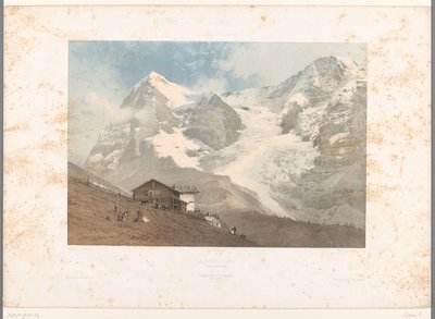 Veduta della Wengernalp da Eugene Ciceri
