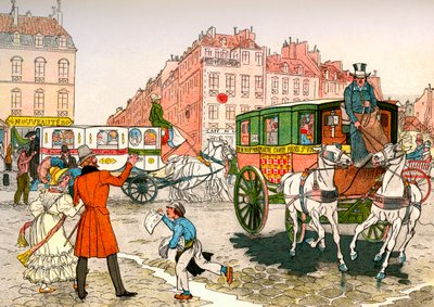 I primi omnibus in Francia da Eugene Courboin