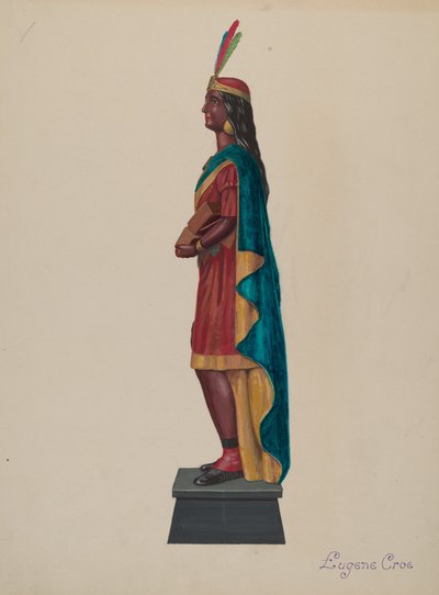 Indiano del negozio di sigari da Eugene Croe
