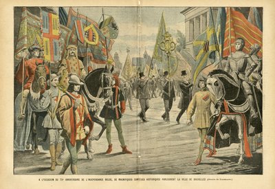 Illustrazione di Eugene Damblans (1865-1945) in Le Pelerin, 06/08/05 - In occasione del 70° anniversario dell