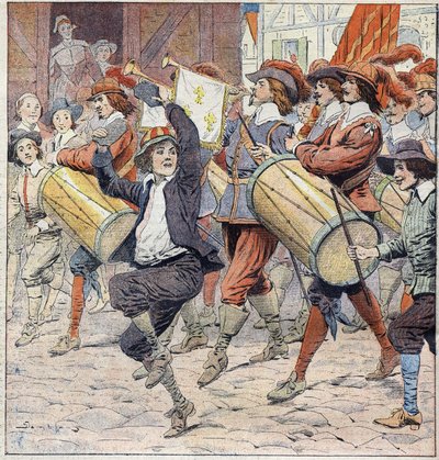 Illustrazione per "Vint ans apres" (Vent