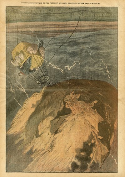 Illustrazione di Eugene Damblans (1865-1945) in Le Pelerin da Eugene Damblans