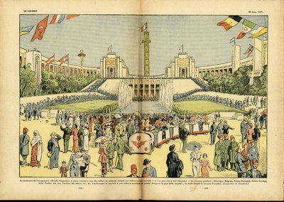 Illustrazione di Eugene Damblans (1865-1945) in Le Pelerin da Eugene Damblans