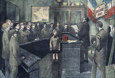 Novembre 1923: in ogni comune di Francia il maestro di scuola leggeva, il giorno prima dell