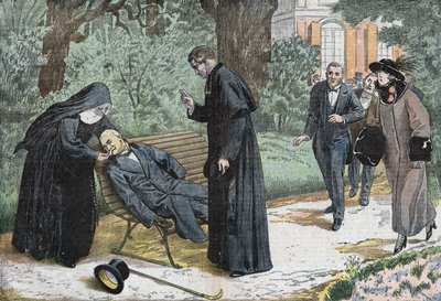 Théophile Delcassé (1852-1923), politico francese morto di embolia nel giardino dell