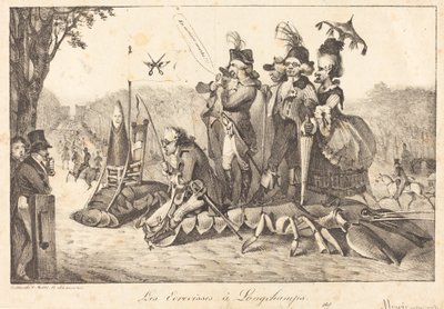 Les Ecrevisses à Longchamps da Eugene Delacroix, Charles Etienne Pierre Motte