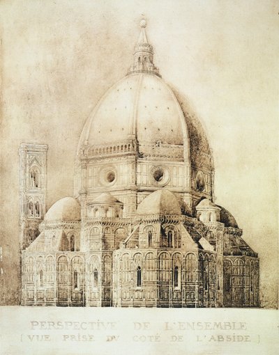 Cattedrale di Firenze da Est, da 