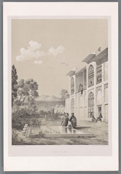Vista nel giardino dell