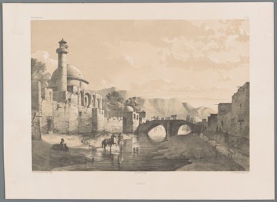 Moschea Saheb-ol Amr a Tabriz da Eugene Flandin