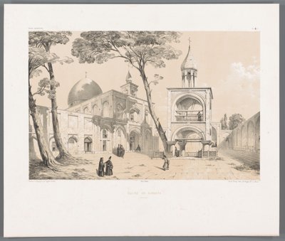 Cattedrale Vank di Isfahan da Eugene Flandin