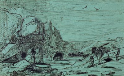 Sosta nel deserto da Eugène Fromentin