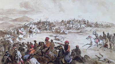 Cattura della tribù di Abd el-Kader da parte di Henri d