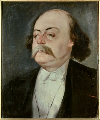 Ritratto di Gustave Flaubert (1821-1880), scrittore francese, circa 1865 da Eugene Giraud