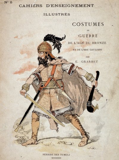 Guerriero gallico del periodo dei Tumuli - in 