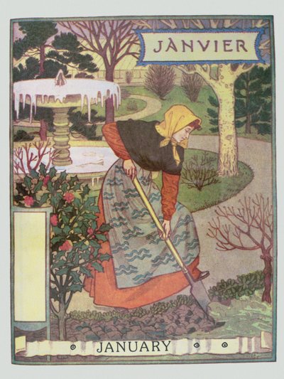 Gennaio da Eugene Grasset