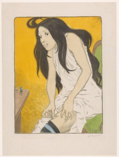 Donna morfinomane da Eugene Grasset