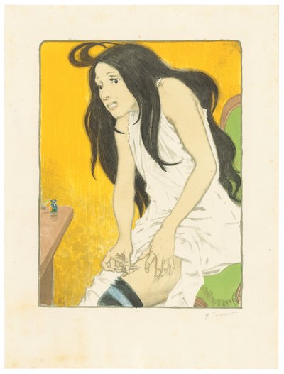 Morphinomane, da: L’Album d’Estampes Originales de la Galerie Vollard da Eugene Grasset