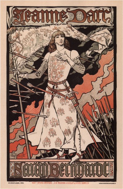 Sarah Bernhardt come Giovanna d