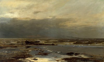 Sulla spiaggia del Mar Baltico da Eugene Gustav Dücker