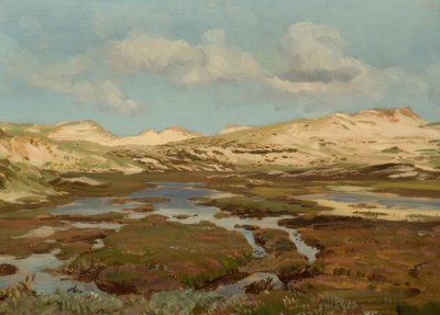 E. Dücker, Paesaggio di brughiera da Eugene Gustav Dücker
