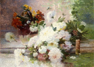 Natura morta con fiori autunnali da Eugene Henri Cauchois