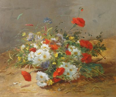 Studio di fiori da Eugene Henri Cauchois
