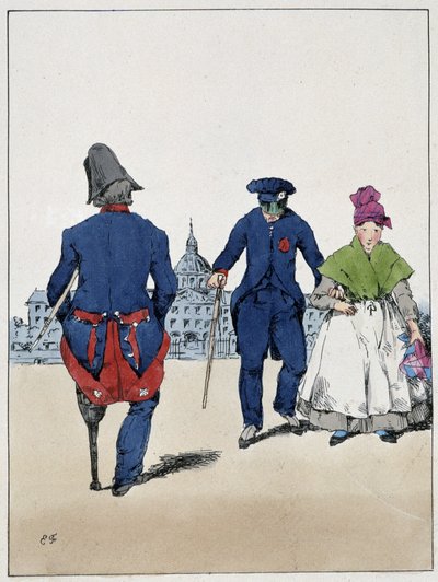 Les Invalides - in "Souvenirs d