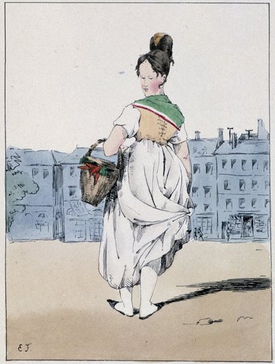 Donna che porta un cesto, boulevard de l