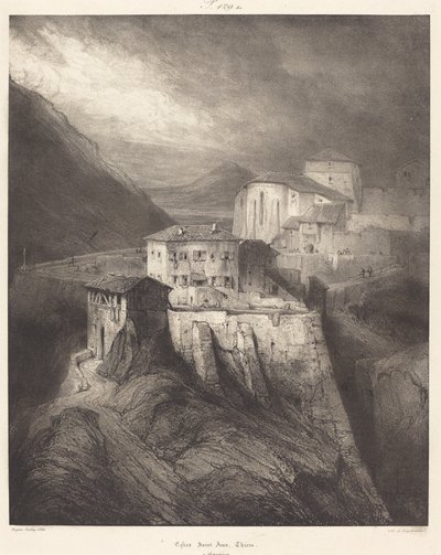 Chiesa di San Giovanni, Thiers da Eugene Isabey