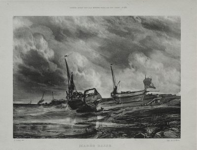 Bassa marea da Eugene Isabey