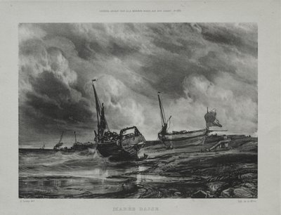 Bassa marea da Eugene Isabey