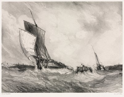 Sei Marines: Ritorno al Porto, 1833 da Eugene Isabey