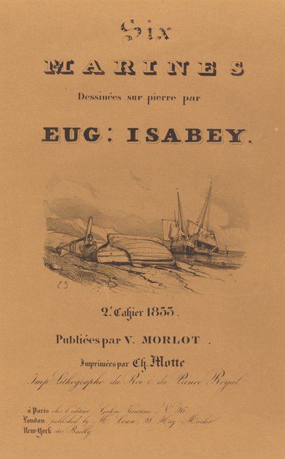 Sei marine da Eugene Isabey