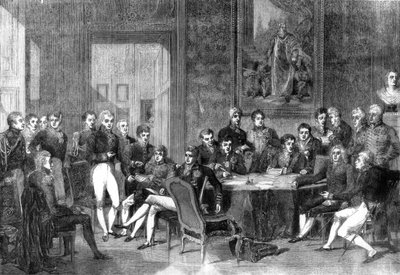 Il Congresso di Vienna, 1856 da Eugene Isabey